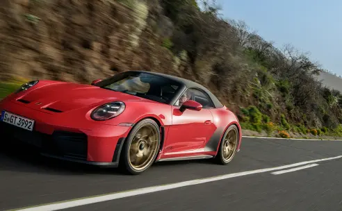 Open rijplezier in de nieuwe Porsche 911 GT3 S/C